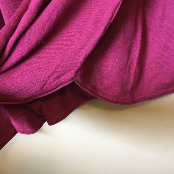 Fandango Pink Loose and Soft V-neck Pullover Sweater - Picture 8 of 10